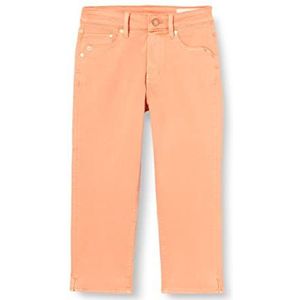 s.Oliver Betsy Capri Jeans voor dames, slim fit, oranje, 32