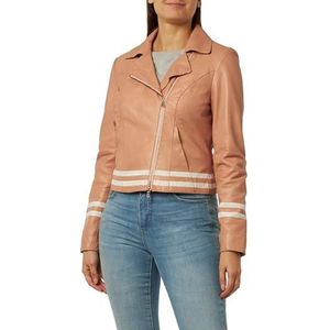 Freaky Nation - Look Bright-FN - Leren Jas - Rose Smoke