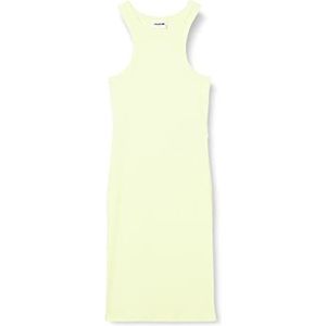 Noisy may dames jurk maya, Bleke Lime Yellow, M