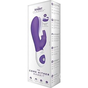 The Rabbit Company The Come Hither Rabbit G-punt Vibrator Eén maat lila