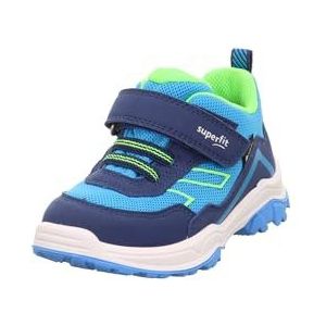Superfit Jupiter Gore-tex sneakers voor jongens, Blauw lichtgroen 8010, 32 EU Breed