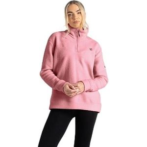 Dare2b Dames Context Borg Fleece Pullover Sweater, Mesa Roos, 38