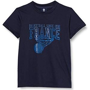 France Basketball T-shirt voor fans, blauw, mand Frankrijk, Since 1932, voor meisjes, 8 jaar