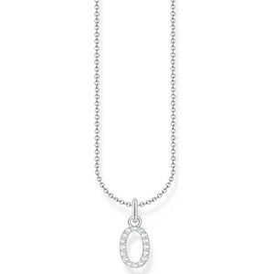 THOMAS SABO Letter O halsketting 925 sterling zilver met zirkonia KE2254-051-14