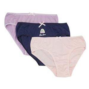 DeFacto Bikini stijl ondergoed voor meisjes, Donkerblauw, 5-6 Jaar