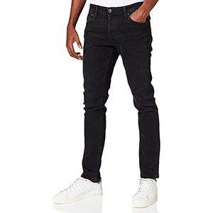 JACK & JONES Male Slim Fit Jeans Glenn Original AM 809, zwart denim, 29W / 32L
