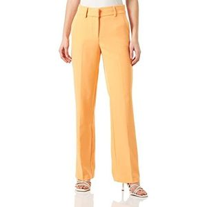 YAS Yasbluris Mw Flared Pant Noos kostuumbroek voor dames, Mock Oranje, L