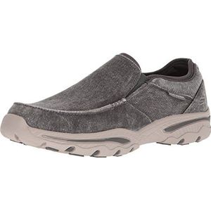 Skechers Relaxed Fit-creston-moseco mocassin voor heren, houtskool, 41.5 EU