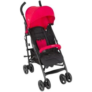 Graco TraveLite Compacte kinderwagen/kinderwagen - Geschikt vanaf de geboorte tot ca. 3 jaar (15kg). Lichtgewicht met slechts 7kg, Cherry fashion