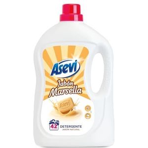 Asevi, Marseille vloeibaar wasmiddel 2,4 l, wit, kokosnoot