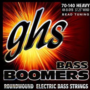 GHS 4HBDYB zware elektrische Bass Boomer vernikkelde gitaar snaren