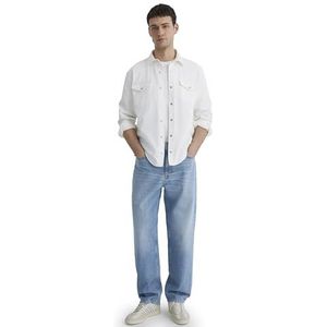 Mavi Heren TED shirt, Off White Denim, S, Off White Denim, S