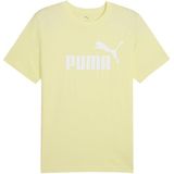 PUMA Shirt 'ESS No. 1'  lichtgeel / wit