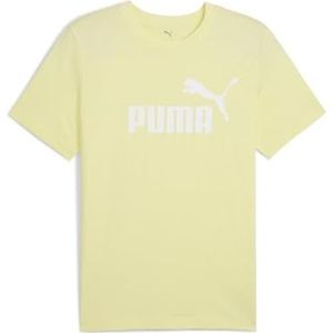 PUMA Shirt 'ESS No. 1'  lichtgeel / wit