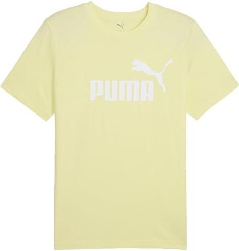 PUMA Shirt 'ESS No. 1'  lichtgeel / wit