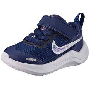 Nike Downshifter 12 Next Nature Sneakers voor jongens, Midnight Navy Game Royal Game, 18.5 EU