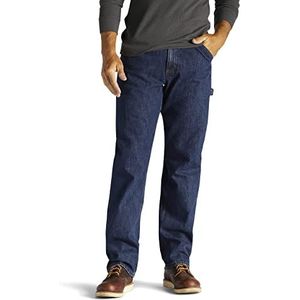 Lee Mannen Losse-Fit rechte been Carpenter Jean, BRON, 32W / 29L