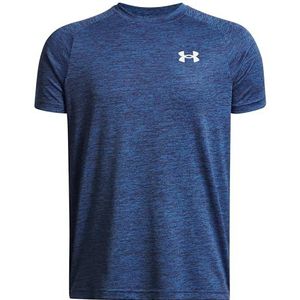 Under Armour UA Tech 2.0 SS - Blauw Atlantis / / Wit - YSM, Blauw Atlantis / / Wit, 128/140 cm