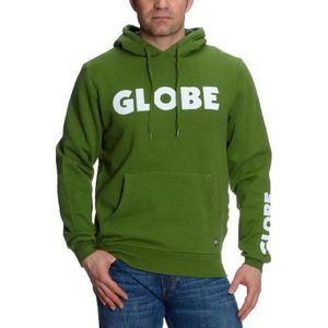 Globe Corpo Heren Hoodie Groen Groen - Groen Medium