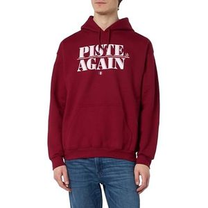 Republic Of California Sweatshirt met capuchon voor heren, Bourgondië, XXL