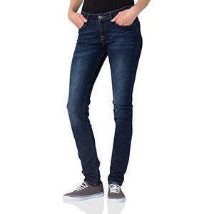 Cross Jeans Adriana Skinny jeans voor dames, blauw (Dark Blue Used 018), 28W x 34L