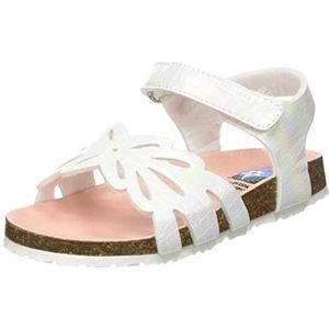 Pablosky 424200, sandalen voor meisjes, wit, 25 EU, Regulable, 25 EU