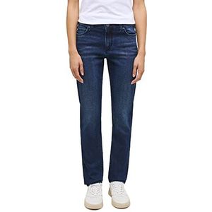 MUSTANG Dames Style Crosby Relaxed Slim Jeans, donkerblauw 802, 28W / 30L, donkerblauw 802, 28W x 30L