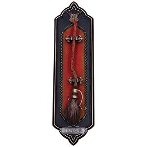 Nemesis Now Officieel gelicentieerde Harry Potter Firebolt Muurplaque, 34,5cm, Zwart