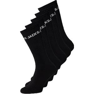 JACK & JONES Tennissokken voor jongens, zwart, 33-37