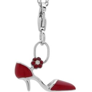 Carlo Monti Dames Charm Pumps rood JCM1081-629, 925/Sterling zilver gerhodineerd JCM1081-628