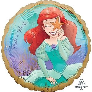 Disney Princess folieballon Ariel de zeemeermin