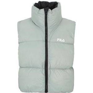 FILA Lockstedt Reversible Cropped Buffer Vest voor meisjes, zwart, 170/176 cm