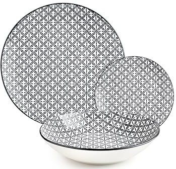 Serviesset - Wit - Porselein - 16 Delig