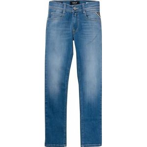 Replay jongens jeans met stretch, 010, lichtblauw, 8 Jaar