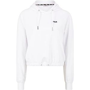 FILA Dames BAALBERGE cropped hoody, helder wit, S, wit (bright white), S