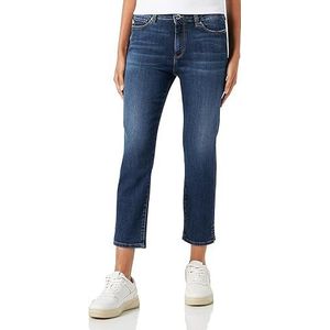 Love Moschino Vrijetijdsbroek voor dames, Dark Blue Denim, 25