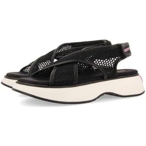 Gioseppo - Valdina - Sandalen - Zwart