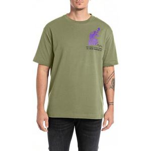 Replay heren t-shirt relaxed fit, 532 Army, S