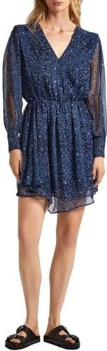 Pepe Jeans - Camille - Korte Jurk - Met Lange Mouwen