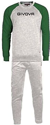 Givova Geschikt voor Italië 102, XS, licht melange grijs/groen, man