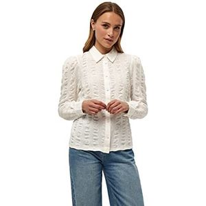 Minus Dames Masia Button Down Shirt, Broken White, XL