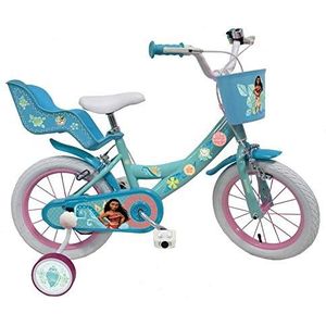 DENVER BIKE 17120 Denver ''14"" Disney Princess Vaiana'' Bike, Multi Kleur