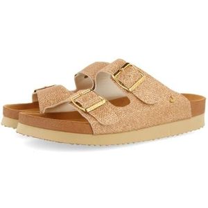 GIOSEPPO Margate Teenslippers voor dames, goud, 39 EU, goudkleurig, 39 EU