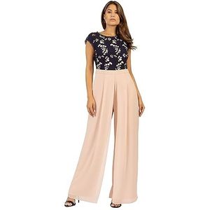 ApartFashion Avondoverall voor dames, lichtroos-nachtblauw, 38