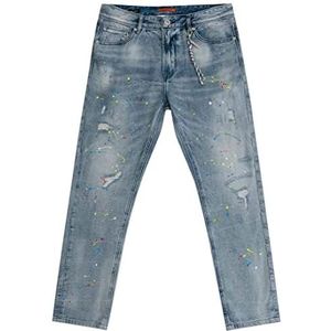 Gianni Lupo GL818Y vrijetijdsbroek, jeans, 42 heren, Jeans, 36-48