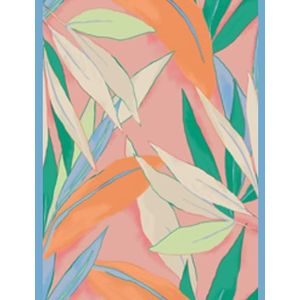 Only Onlnova Life Vis Button Skirt Aop, Coral Cloud, 36