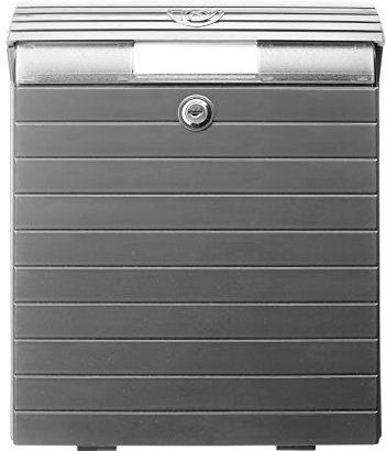 Brievenbus - Staal - Zwart