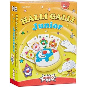 Amigo Spiel + Freizeit Halli Galli Junior: Halli Galli in de circustent. Voor 2 tot 4 spelers van 4 jaar en ouder