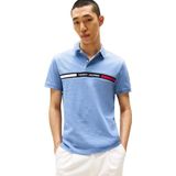 Tommy Hilfiger - Poloshirt - Donkerblauw - Biologisch Katoen