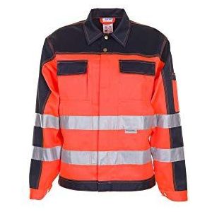 Planam 2006030 waarschuwingsbescherming taillejas, oranje/marine, maat 30